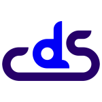 NYU Center for Disability Studies logo. The letters C D S are formed of a stroke of equal width tapering to one side at the ends. The C and the S connect underneath the D, making it appear elevated or supported. The C and S are in the Alt Text as Poetry blue and the D is Derek Jarman blue. 
