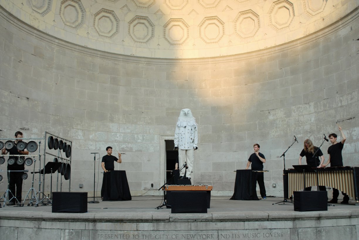 Performing Stockhausen's "Musik Im Bauch" in Central Park