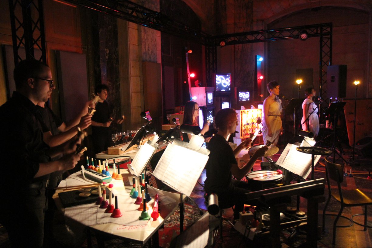 The Ashcan Orchestra premiere "Apollo's Accidental Answer" by Eve Essex, June 2014