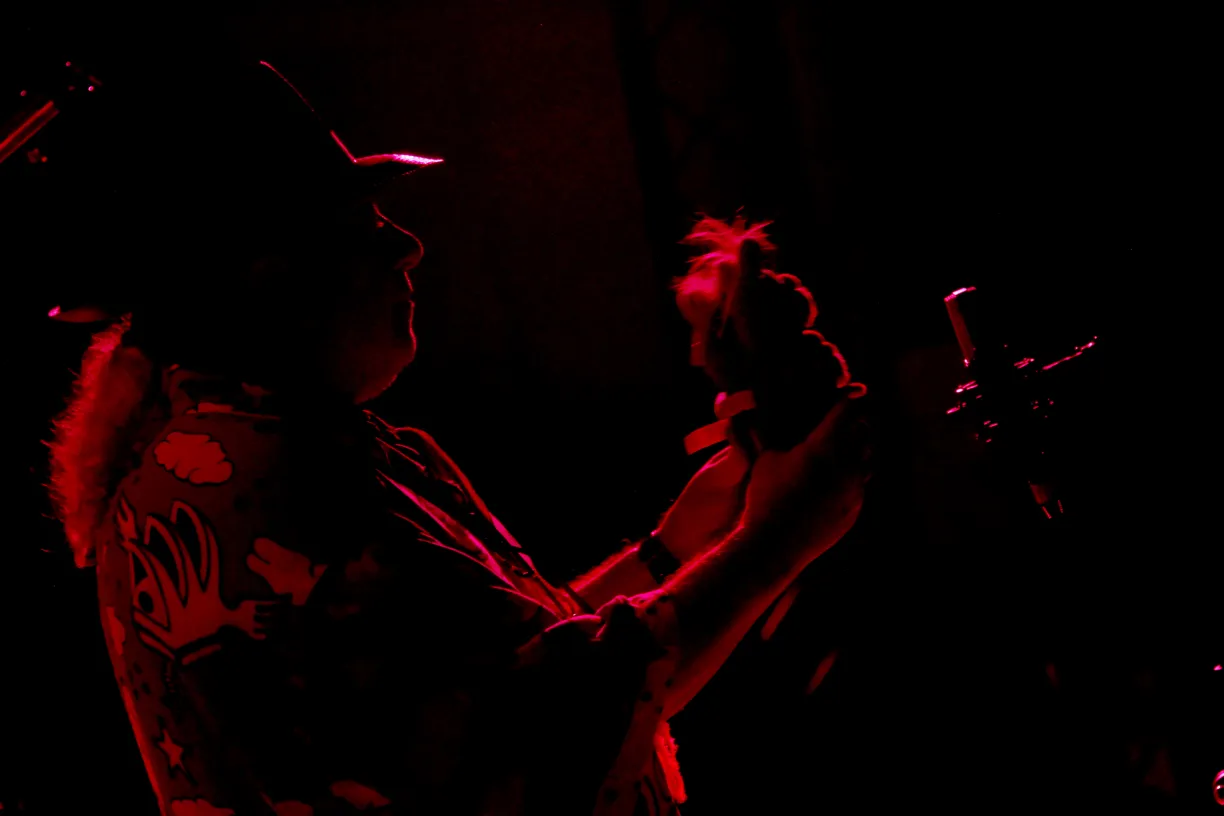 Charlemagne Palestine by Bradley Buehring 9/03/13