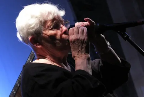 Pauline Oliveros by Hiroyuki Ito for The New York Times