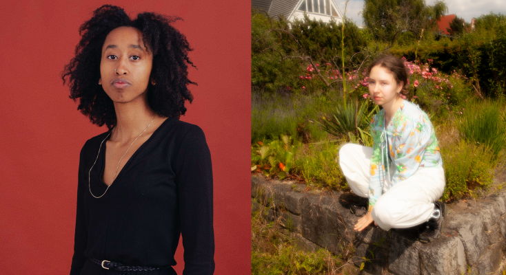 Photo credits: Eden Girma by Camila Berrio (L); Maryana Klochko by Nastya Platinova (R).